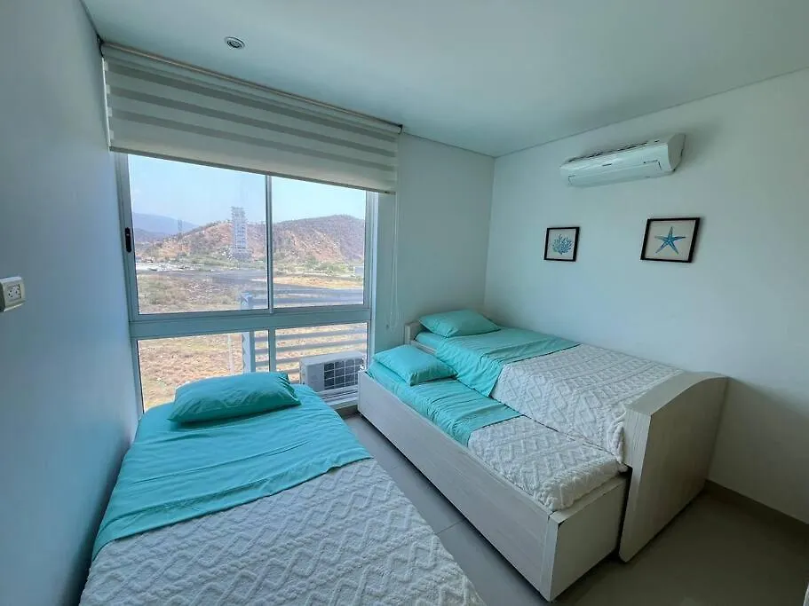 Spectacular Beachfront Apt Luxury Amenities Apartment Santa Marta  Colombia