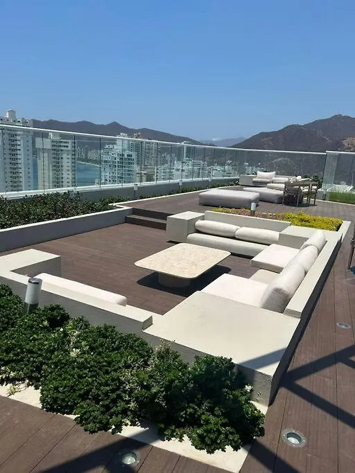 Spectacular Beachfront Apt Luxury Amenities Apartment Santa Marta